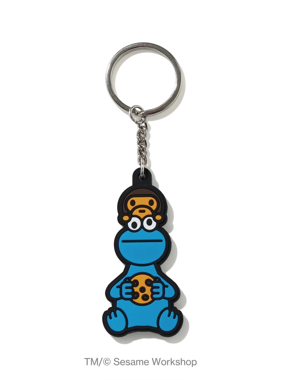 KEYCHAIN COOKIE MONSTER BAPE A BATHING APE BABY MILO